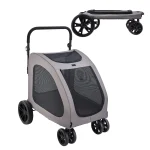Succebuy Pet Stroller Puppy Carrier W Breathable Mesh 1 | PricZone