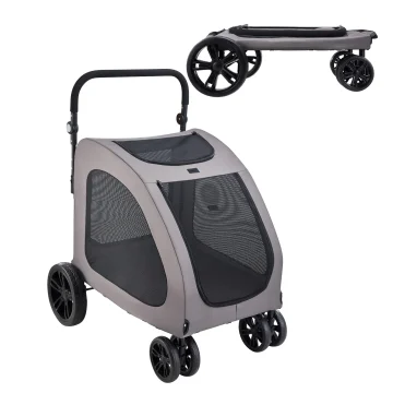 Succebuy Pet Stroller Puppy Carrier W Breathable Mesh 1 | PricZone