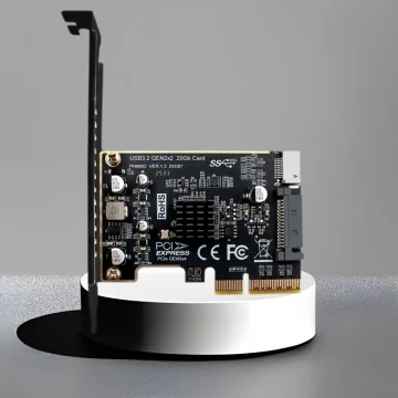 Pcie 4X To Usb32 Gen2 Type E Expansion Card 1 | PricZone