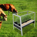 Livestock Feed Trough 394X256X335 Inch Hay Water Feeder 3 | PricZone