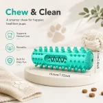 Dog Chew Toys Toothbrush Spiked Roller Stick Durable Rubber 3 | PricZone Dog Chew Toys Toothbrush Spiked Roller Stick Durable Rubber 3 | PricZone