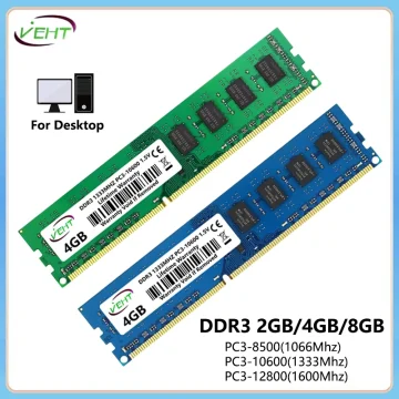Ddr3 Desktop Memories RAM 2Gb 4Gb 8Gb Pc3 1066 1333 1600Mhz 1 | PricZone