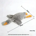 50Cm Goose Plush Toy Soft Stuffed Pillow Cats Dogs Relax 2 | PricZone