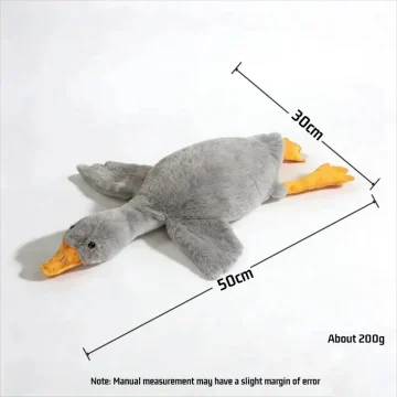 50Cm Goose Plush Toy Soft Stuffed Pillow Cats Dogs Relax 2