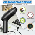 Mini Desk Vacuum Cordless USB Powered for Dust Crumbs 5 | PricZone Mini Desk Vacuum Cordless USB Powered for Dust Crumbs 5 | PricZone