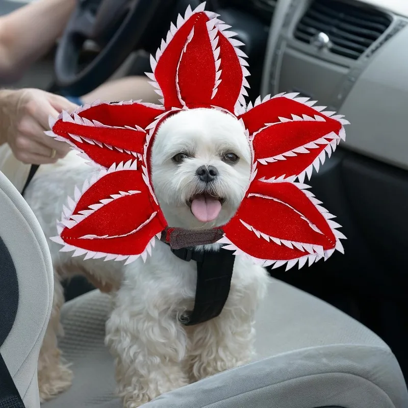 Big Cute Pet Floral Hat Cosplay Headband for Dogs 4 | PricZone Big Cute Pet Floral Hat Cosplay Headband for Dogs 4 | PricZone