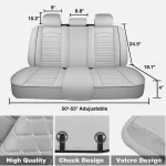 Hyundai Tucson Accent Sonata Elantra Car Seat Covers 5 Seat 8 | PricZone