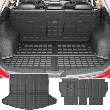 Mazda Cx-5 Trunk Liner with Backrest Mats Tpe Cargo Mat 1