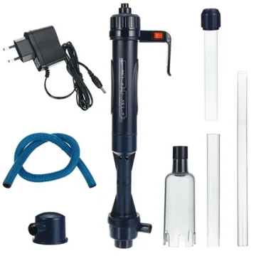 Electric Aquarium Water Change Pump Cleaning Tools Gravel 2