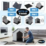 Durable Waterproof Plastic Dog House Or Small To Large Sized 5 | PricZone Durable Waterproof Plastic Dog House Or Small To Large Sized 5 | PricZone