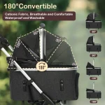 Lightweight Pet Stroller for Medium Dogs SmoothRide 4In1 5 | PricZone Lightweight Pet Stroller for Medium Dogs Smooth Ride 4 In 1 5 | PricZone