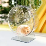 Super Silent Hamster Exercise Wheel with Adjustable Stand 3 | PricZone