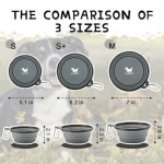 Collapsible Dog Bowls for Travel 2Pack Water Bowl for Dogs 3 | PricZone Collapsible Dog Bowls for Travel 2 Pack Water Bowl for Dogs 3 | PricZone