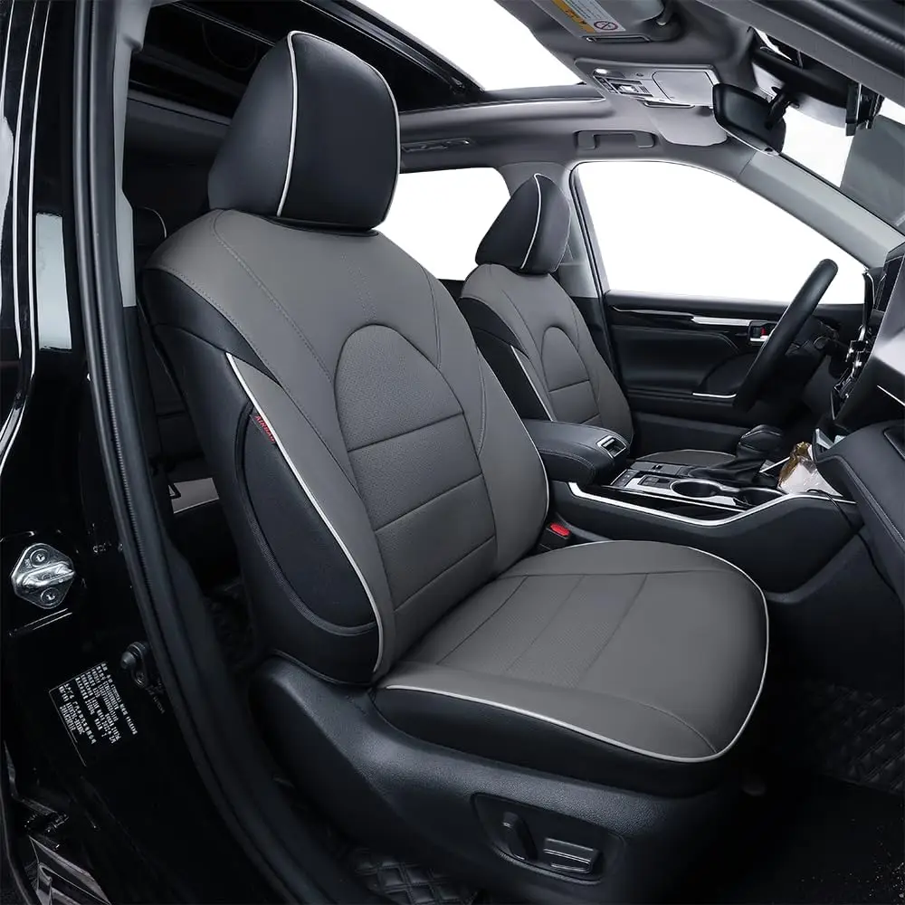 Toyota Camry Waterproof Leather Car Seat Covers Custom Fit 19
