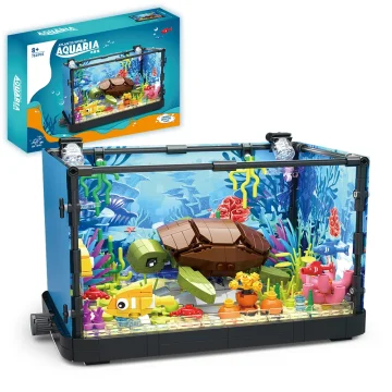 Party Favors Icons Fish Tank Aquarium Building Blocks Set 2