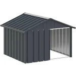 Dog House Outdoor Pet Kennel with Weatherproof Roof Durable 1 | PricZone