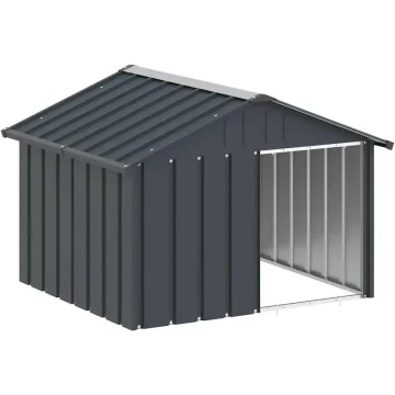 Dog House Outdoor Pet Kennel with Weatherproof Roof Durable 1 | PricZone