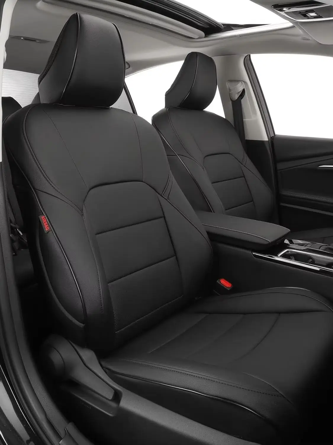 Toyota Camry Waterproof Leather Car Seat Covers Custom Fit 13
