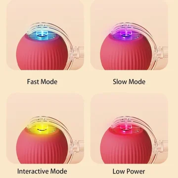 Interactive Cat Dog Toy Roller Ball Sports Ast Rolling 2