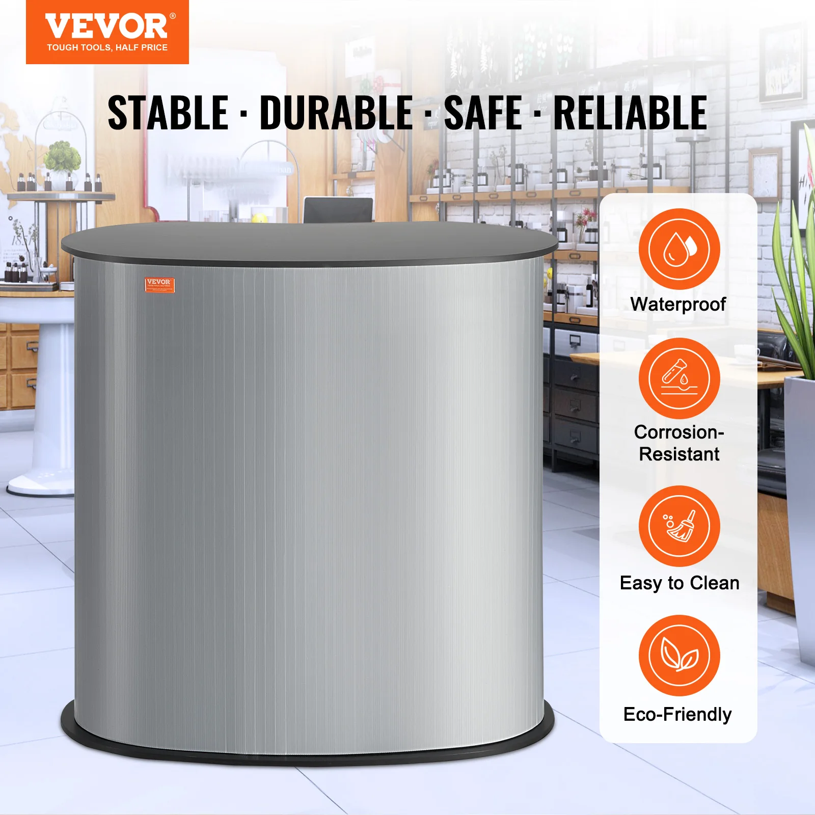 Succebuy Portable Tradeshow Podium Table Exhibition Counter 2 | PricZone Succebuy Portable Tradeshow Podium Table Exhibition Counter 2 | PricZone