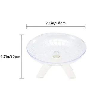 Silent Exercise Wheel for Hamsters Gerbils Mice 2