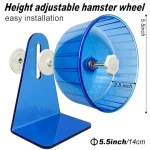 Acrylic Hamster Wheel for Home Use Black Super Silent 3 | PricZone