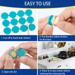 48 Pcs Roach Bait Killer Station Natural Insect Repellent 4 | PricZone