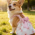 Romantic Ditsy Floral Sleeveless Dog Dress for Small Dogs 2 | PricZone Romantic Ditsy Floral Sleeveless Dog Dress for Small Dogs 2 | PricZone