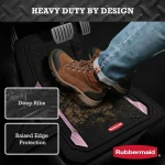 Heavy Duty All Weather Car Mats Set with Pink Inserts 2 | PricZone