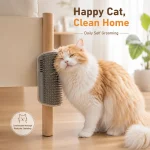 2Pcs Cat Wall Corner Groomer Brush SelfGrooming Massage 5 | PricZone 2Pcs Cat Wall Corner Groomer Brush Self Grooming Massage 5 | PricZone