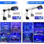 Popbloom WiFi Reef LED Light 60W 90W 120W Full Spectrum 5 | PricZone