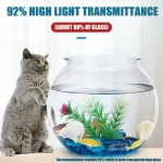 Fish Bowl Plastic L M S Sizes Desktop Aquarium Tanks Round 3 | PricZone