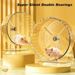 Small Pet Hamster Exercise Wheel Transparent 4 | PricZone