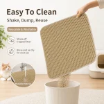 Soft Gentle Cat Litter Mat Comfortable Honeycomb Design 5 | PricZone Soft Gentle Cat Litter Mat Comfortable Honeycomb Design 5 | PricZone