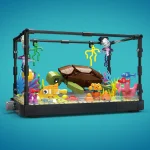 Party Favors Icons Fish Tank Aquarium Building Blocks Set 4 | PricZone