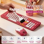 Wireless Keyboard and Mouse Combo with Cleaning Brush 4 | PricZone Wireless Keyboard and Mouse Combo with Cleaning Brush 4 | PricZone