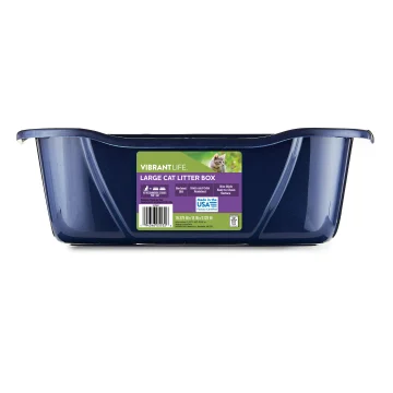 Vibrant Life Large Open Cat Litter Box 2