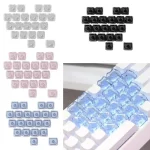 21Pcs No Engraved Moa Profile Mechanical Keyboard Keycaps 1 | PricZone