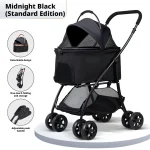 Pet Stroller 2 In 1 Detachable with Removable Lightweight 1 | PricZone