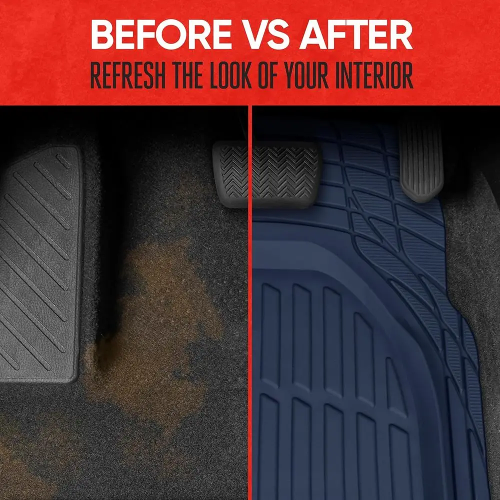 Waterproof TrimToFit Car Floor Mats for Cars and Trucks 6 | PricZone Waterproof Trim To Fit Car Floor Mats for Cars and Trucks 6 | PricZone