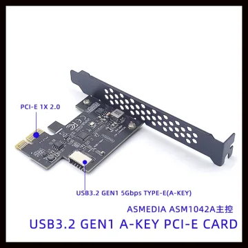 Pci E 1X To USB 32 Gen1 Type E Expansion Card 1 | PricZone