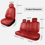 Universal Car Seat Covers Waterproof Leather Protector 6 | PricZone Universal Car Seat Covers Waterproof Leather Protector 6 | PricZone