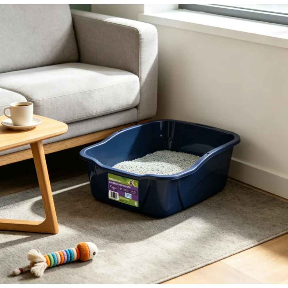 Vibrant Life Large Open Litter Box 4 | PricZone Vibrant Life Large Open Litter Box 4 | PricZone