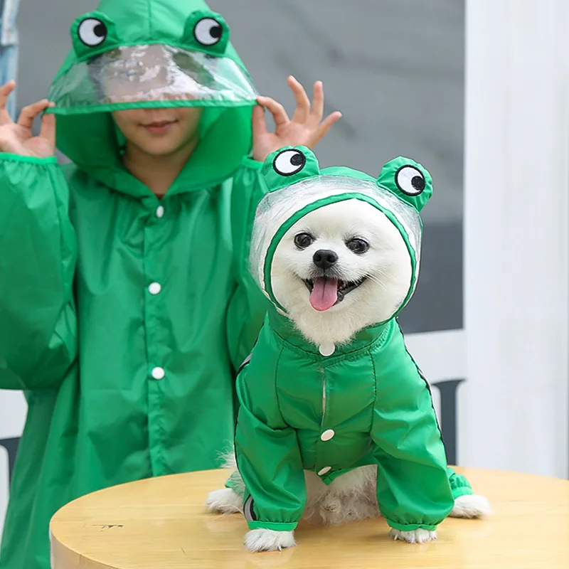 Cartoon Puppy Waterproof Rain Jacket for Dogs and Cats 2 | PricZone Cartoon Puppy Waterproof Rain Jacket for Dogs and Cats 2 | PricZone