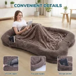 Human Dog Bed Washable Large Size Non Slip Bottom 4 | PricZone