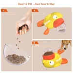 Interactive Dog Treat Dispenser Toy and Slow Feeder Bowls 4 | PricZone