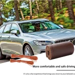 38Cm Genuine Leather Steering Wheel Cover with Hand Sewing 5 | PricZone