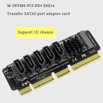 Joniserl Ph56+1U Pcie30 M2 Expansion Card 6Gbps with LED 1 | PricZone