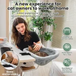 Foldable SemiCircular Cat Desk Bed Space Saving Hammock 5 | PricZone Foldable Semi Circular Cat Desk Bed Space Saving Hammock 5 | PricZone
