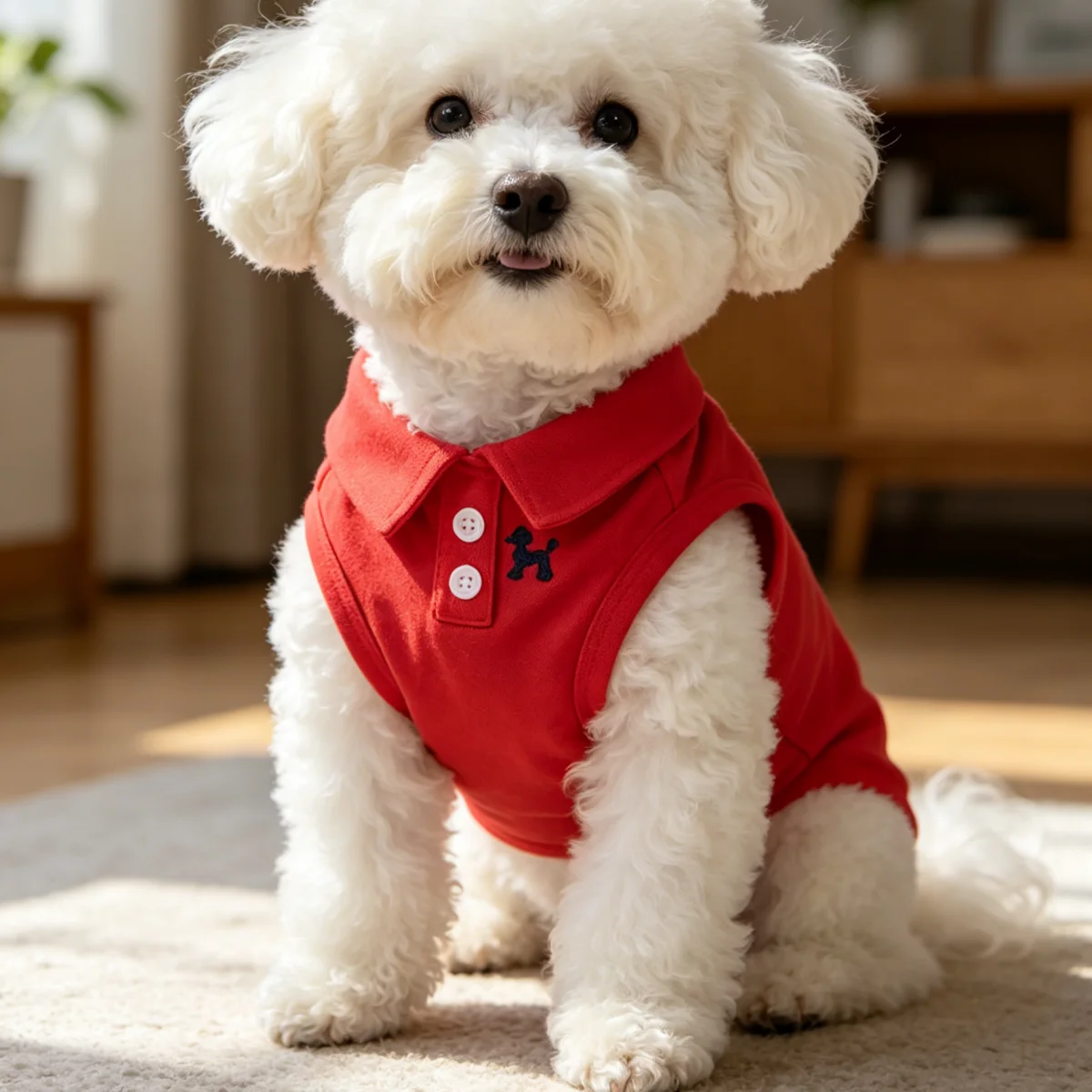 Solid Color Polo Shirt Puppy Thin Breathable Pet Vest 4 | PricZone Solid Color Polo Shirt Puppy Thin Breathable Pet Vest 4 | PricZone